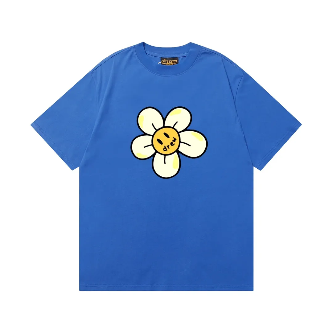 D 052 9 2023SS Same Style drew T g , ！ Quality！！ ， Quality！！ ， ！！ ， ， ， ， ， 。 Sizes：S M L XL ：Black White Royal Blue Red Brown White Orange